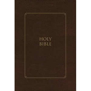 KJV, Thompson Chain-Reference Bible, Large Print, Leathersoft, Brown, Red Letter, Comfort Print | Frank Charles Thompson (ISBN: 9780310459149)