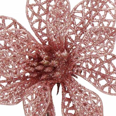 Springos CA0724 VÁNOČNÍ OZDOBY POINSETTIA 11X11 CM