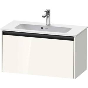 Duravit Ketho. 2 - Шкафче за умивалник 44x81x39 см, 1 чекмедже, лъскаво бяло K25056022220000 (K25056022220000)