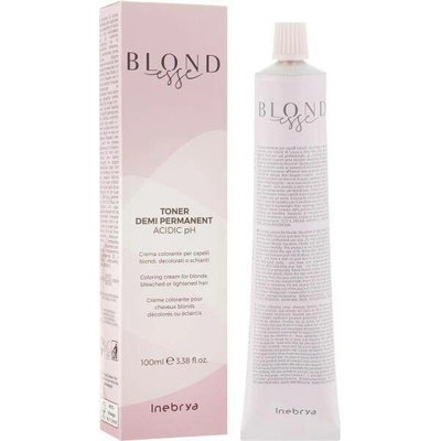 Inebrya BLONDesse Toner Demi Permanent na vlasy DT02 Deep Brown Pearl 100 ml