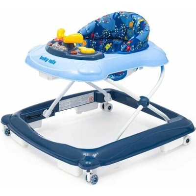 Baby Mix Walker chodúľka s volantom modrá