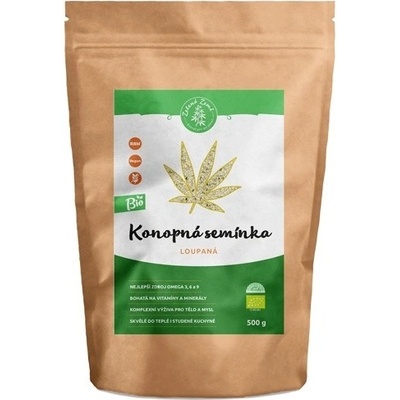 Zelená Země Konopné semienko lúpane Bio 500 g