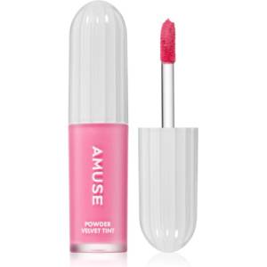 Amuse Cosmetics Powder Velvet Tint дълготрайно течно червило с матиращ ефект цвят 07 Salty Grape 3.3 гр