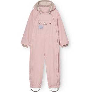 Mini A Ture Детски софтшел гащеризони Mini A Ture Kid's Matwisto Fleece Lined Coverall Overall - Rose Smoke - размер 104 (703-6707-0214)