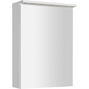 SAPHO KAWA - Огледален шкаф с LED осветление, 50x70x22 см, бял WGL50S (WGL50S)