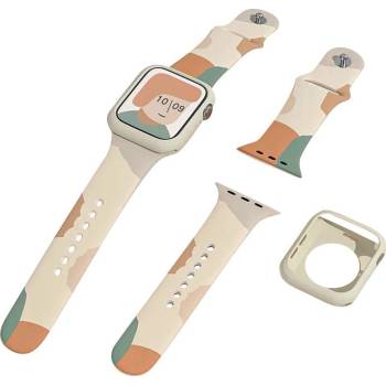 Hurtel Moro Apple Watch резервен каишка с камуфлажен мотив, силикон, 42-49 мм (9145576238103) (9145576238103)