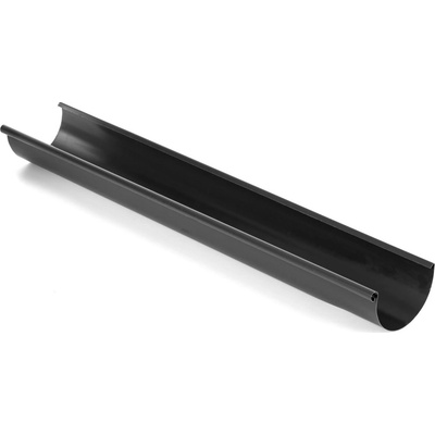 Evromat Odkvapový žľab 250 mm 2 m RAL 9005 čierny
