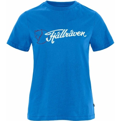 FJÄLLRÄVEN Archive Logo T shirt W UN Blue