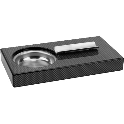 Horecano HORECANO-Пепелник за пури Carbon Fiber 20x10xh2.5cm (HC-981562) (SH-1159CA) (01981562)