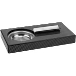 Horecano HORECANO-Пепелник за пури Carbon Fiber 20x10xh2.5cm (HC-981562) (SH-1159CA) (01981562)
