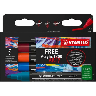 Stabilo T300 Urban 5 ks
