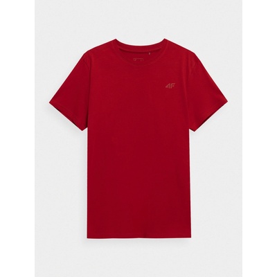 4F pánske tričko AW23TTSHM0876 red