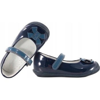 Kornecki 4648 dievčenské balerínky lakierky modré