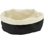 Horecano - Текстилен панер овален BLACK-LATTE 25x18xh12см (AS-04B) (0194448)