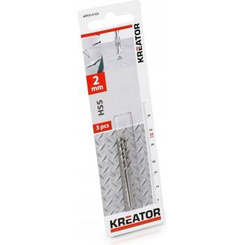 Kreator Vrták do kovu 2 mm HSS KRT010103