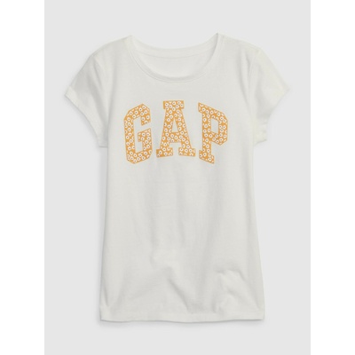 GAP Детска риза с логото на GAP GAP | Byal | Момичешки | 116/122