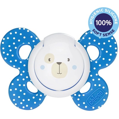 Chicco silikónový Physio Comfort modrá 1ks