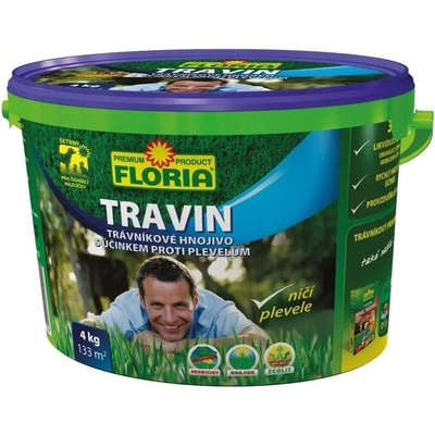 Agro CS Floria Travin Trávníkové hnojivo 4 kg