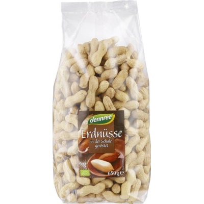 Dennree Arašídy ve skořápce pečené 650 g