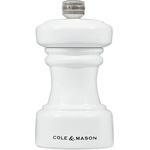 Cole & mason (Англия) Мелничка за сол COLE & MASON HOXTON - 10.4 см - цвят бял гланц (Cole & Mason H 233063)