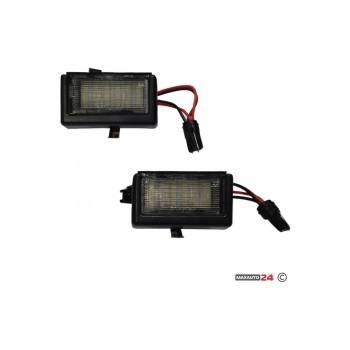 Paolo Опушени LED плафони регистрационен номер съвместими с BMW 1-Series / 2-Series / 3-Series / 4-Series / 5-Series / X-Series / M-Series