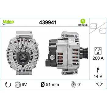 generátor VALEO 439941