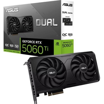 Image 1 of ASUS GeForce RTX 5060 Ti Dual Evo OC 16GB GDDR7 128bit (DUAL-RTX5060TI-O16G-EVO)