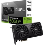 ASUS GeForce RTX 5060 Ti Dual Evo OC 16GB GDDR7 128bit (DUAL-RTX5060TI-O16G-EVO) Видео карти