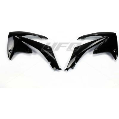 UFO kryty chladiče HONDA CRF 450R 09-12, CRF 250R 10-13 barva černá
