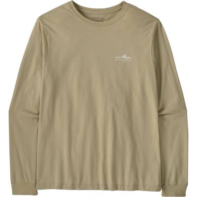Patagonia Мъжка блуза с дълъг ръкав Patagonia L/S Fitz Roy Foothills T-Shirt Longsleeve - Weathered Stone - размер XS (217-0789-0211)