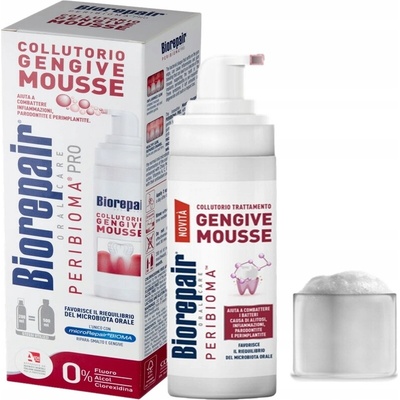Biorepair Peribioma Mousse ústna pena 200 ml