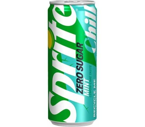 Sprite Zero Sugar Chill Mint 330 ml