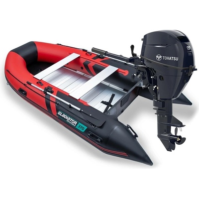 Gladiator B370 AL a Tohatsu MFS9,9CY S Komplet