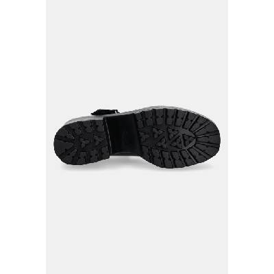 Обувки с дебел ток Koi Footwear SAI BLACK MARY JANES ‘ PATENT EDITION’ (ND35)