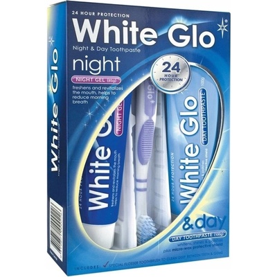 White Glo Bieliaci set pasta na deň a noc 185 g