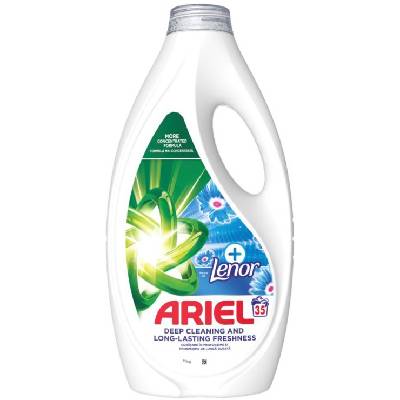 Течен перилен препарат 2 в 1 Ariel - Touch Of Lenor Fresh, 35 пранета (1100038792)