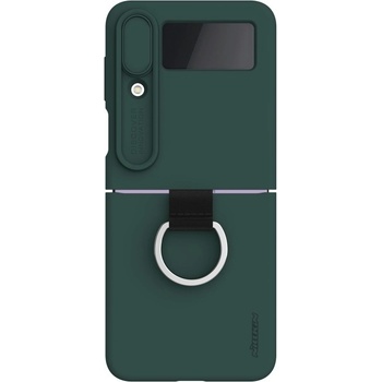 Pouzdro NILLKIN CAM SHIELD SILKY s držákem Samsung Galaxy Z Flip 4 5G zelené