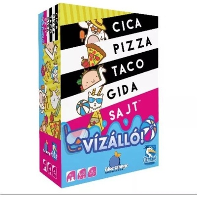 Gémklub Водоустойчива котка, пица, тако, яре, сирене - на унгарски език (blu34870)