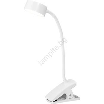 OSRAM - LED димируема бяла настолна лампа с щипка OFFICE LINE LED/4, 8W/230V (P227769)
