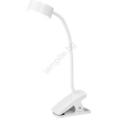 OSRAM - LED димируема бяла настолна лампа с щипка OFFICE LINE LED/4, 8W/230V (P227769)