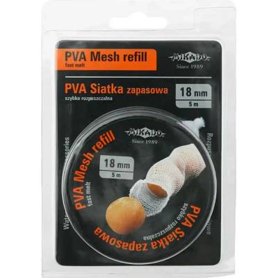 Mikado PVA Punčocha na tubě + pěchovač středně rozpustná 44mm/5m