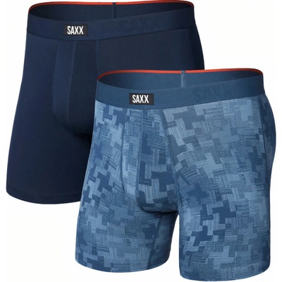 Saxx boxerky Vibe Boxer Brief 2Pk čierna