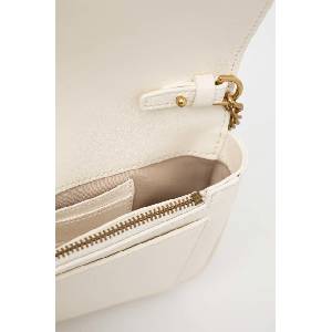 PINKO чанта crossbody дамска от кожа (100061.A0F1) - answear - 351,85 лв