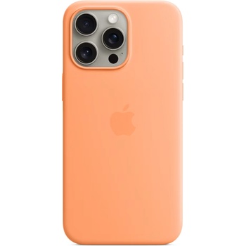 Предпазен калъф BeSmart Silicone Case with MagSafe за iPhone 15 PRO, Orange Sorbet (DFH72FYBM)