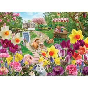 Cobble Hill - Puzzle Springtime Frolic - 1 000 piese