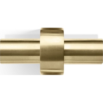 DECOR WALTHER Кука за кърпа Century двойна златна мат (0586082)