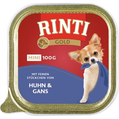 Rinti Gold Mini Adult Dog kuřecí a husí 100 g