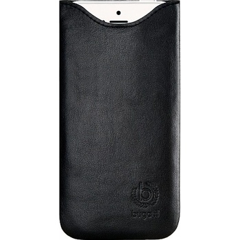 Bugatti SlimFit - кожен калъф (естествена кожа, ръчна изработка) за iPhone 8, iPhone 7, iPhone 6, iPhone 6S