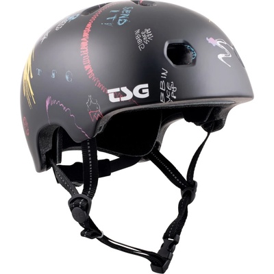 TSG Каска за планинско колоездене TSG Meta Graphic Design Bike helmet - Black Drip-In - размер S/M 54-56 cm (851-0886-0912)