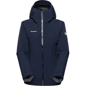 Mammut Дамско водоустойчиво яке Mammut Women's Crag Hardshell Hooded Jacket Waterproof jacket - Marine - размер XL (102-5105-0315)